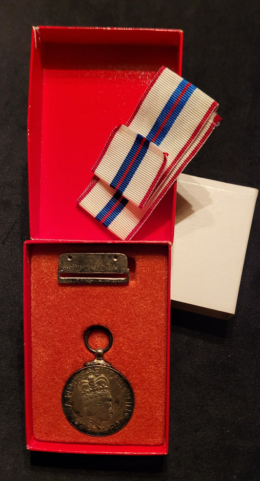 Queen Elizabeth II Silver Jubilee Medal - Men's Issue
