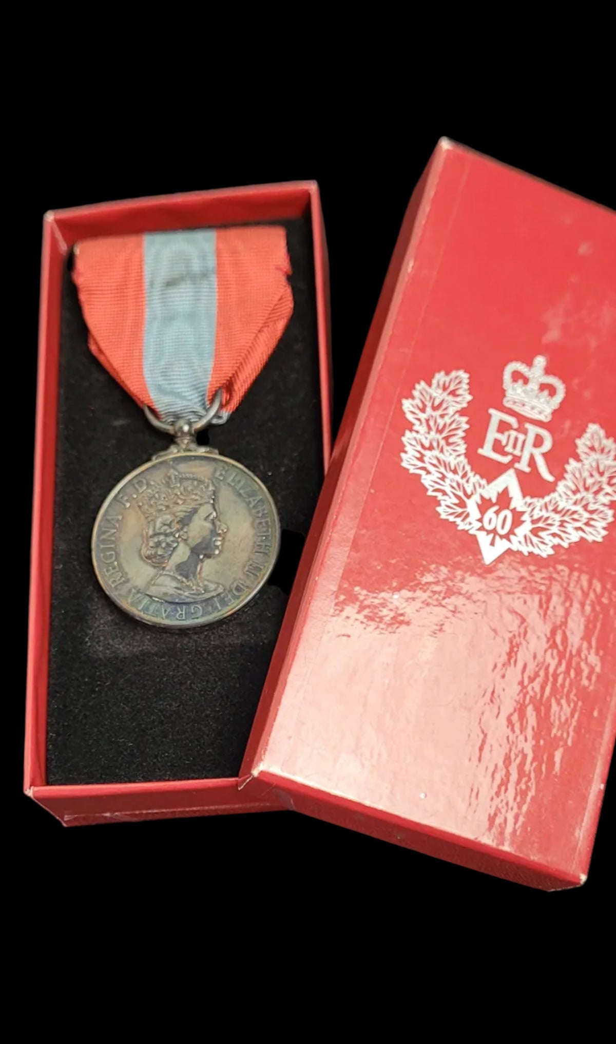 Queen Elizabeth Imperail Service medal Nicholas John Taylor