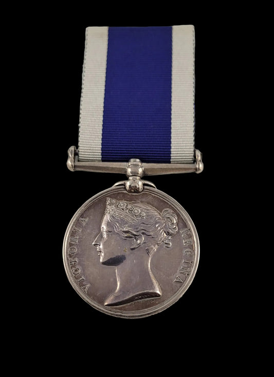 Queen Victoria Naval Long Service and Good Conduct Medal to Sgt. George Foreman