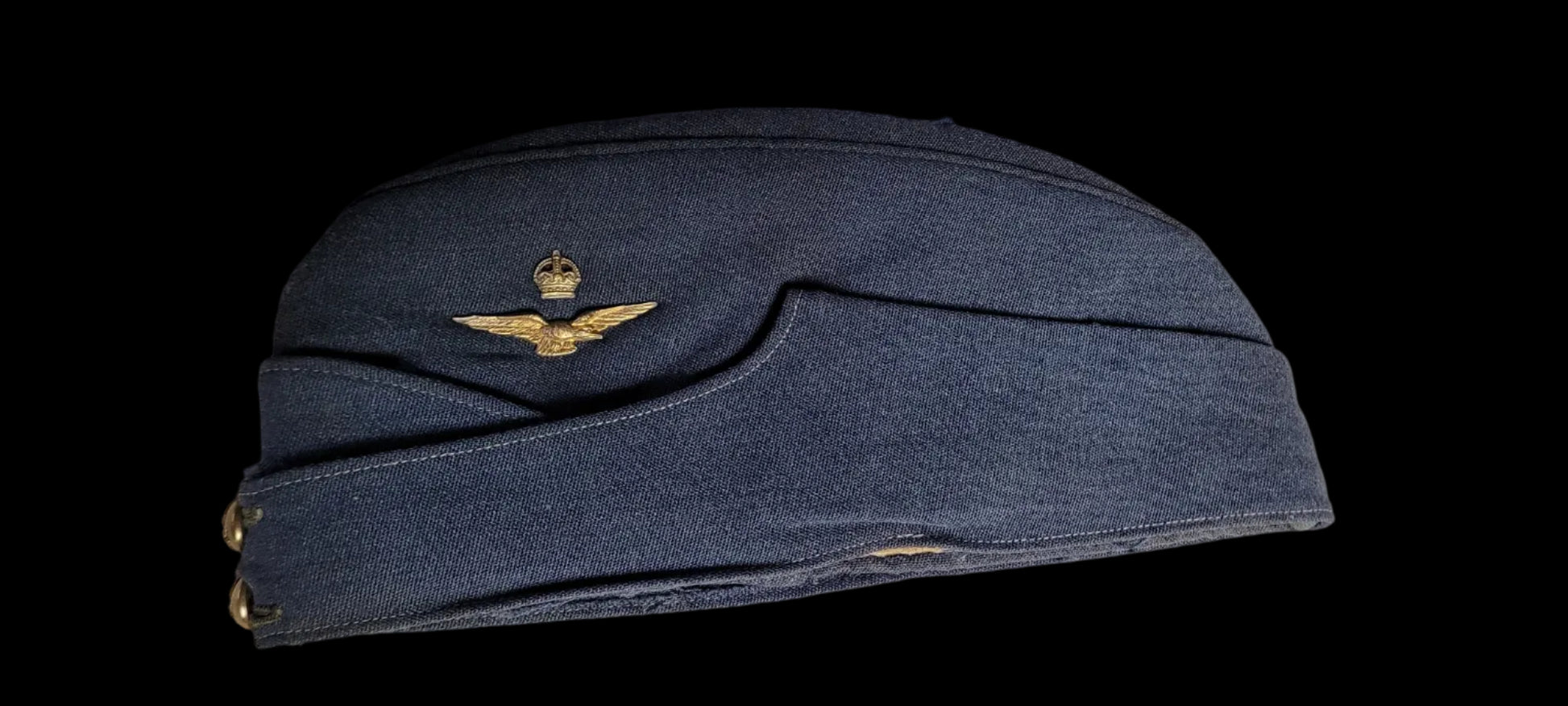 RAF/RCAF officer's field service cap named to Heinbuck