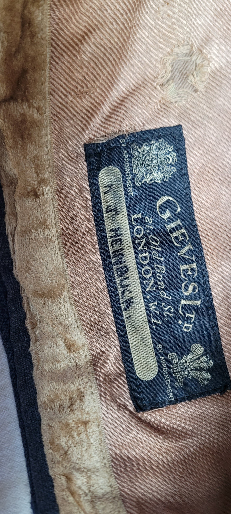 RAF/RCAF officer's field service cap named to Heinbuck 5