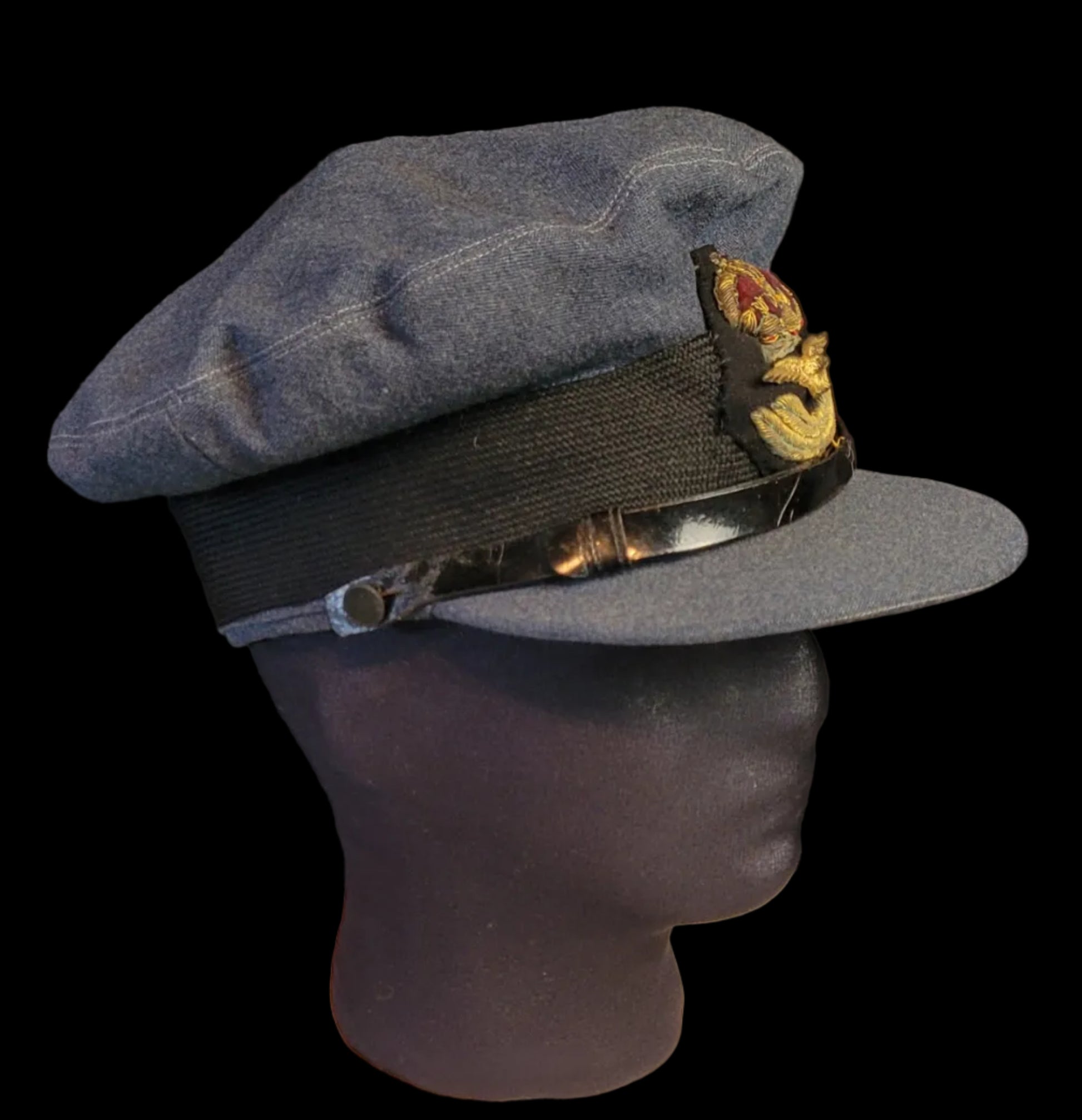 RAF or RCAF service dress cap crusher malta maker 2