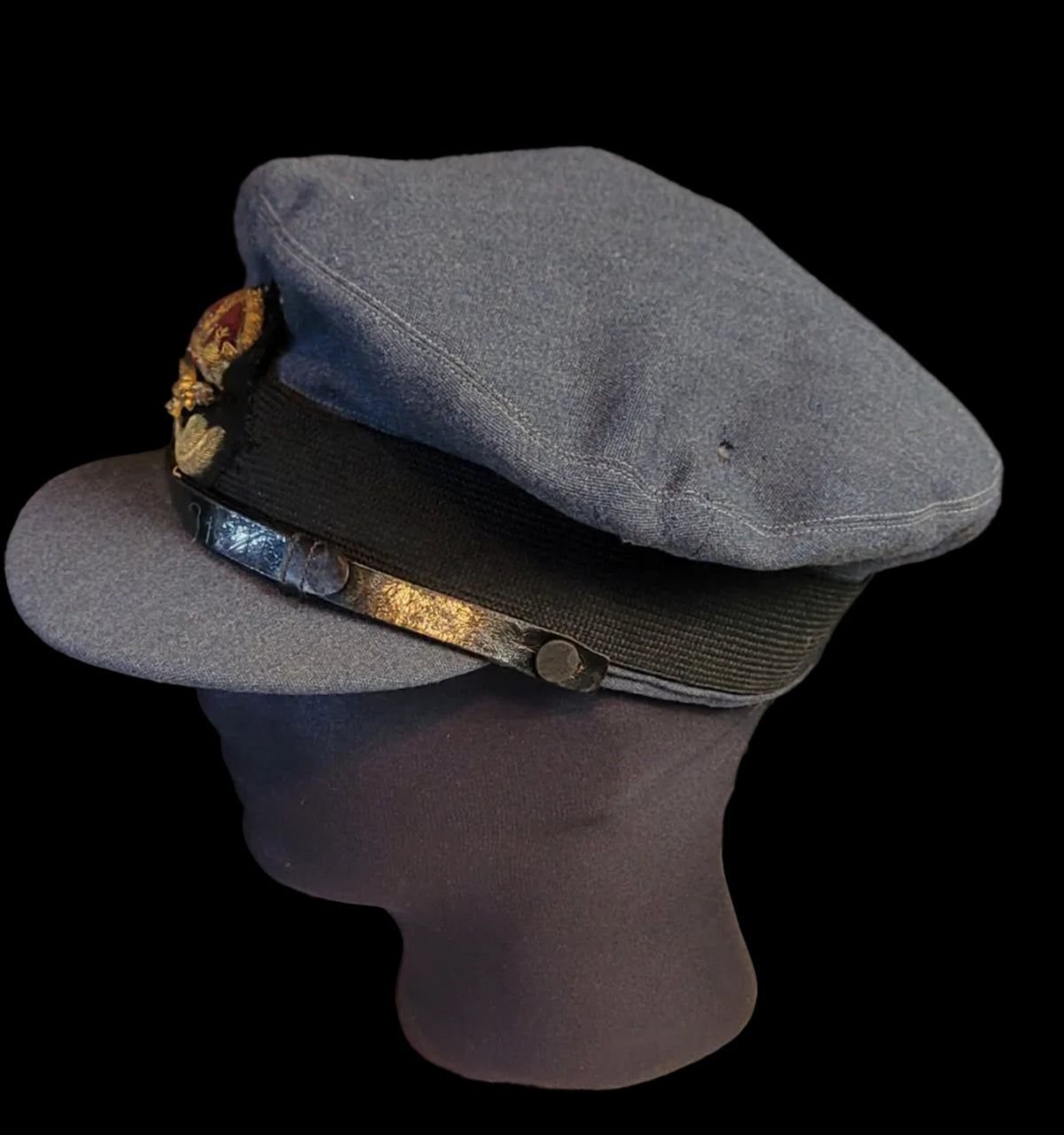 RAF or RCAF service dress cap crusher malta maker 3