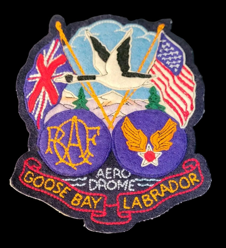 RCAF Goose Bay, Labrador Aerodrome Patch by Crest Craft
