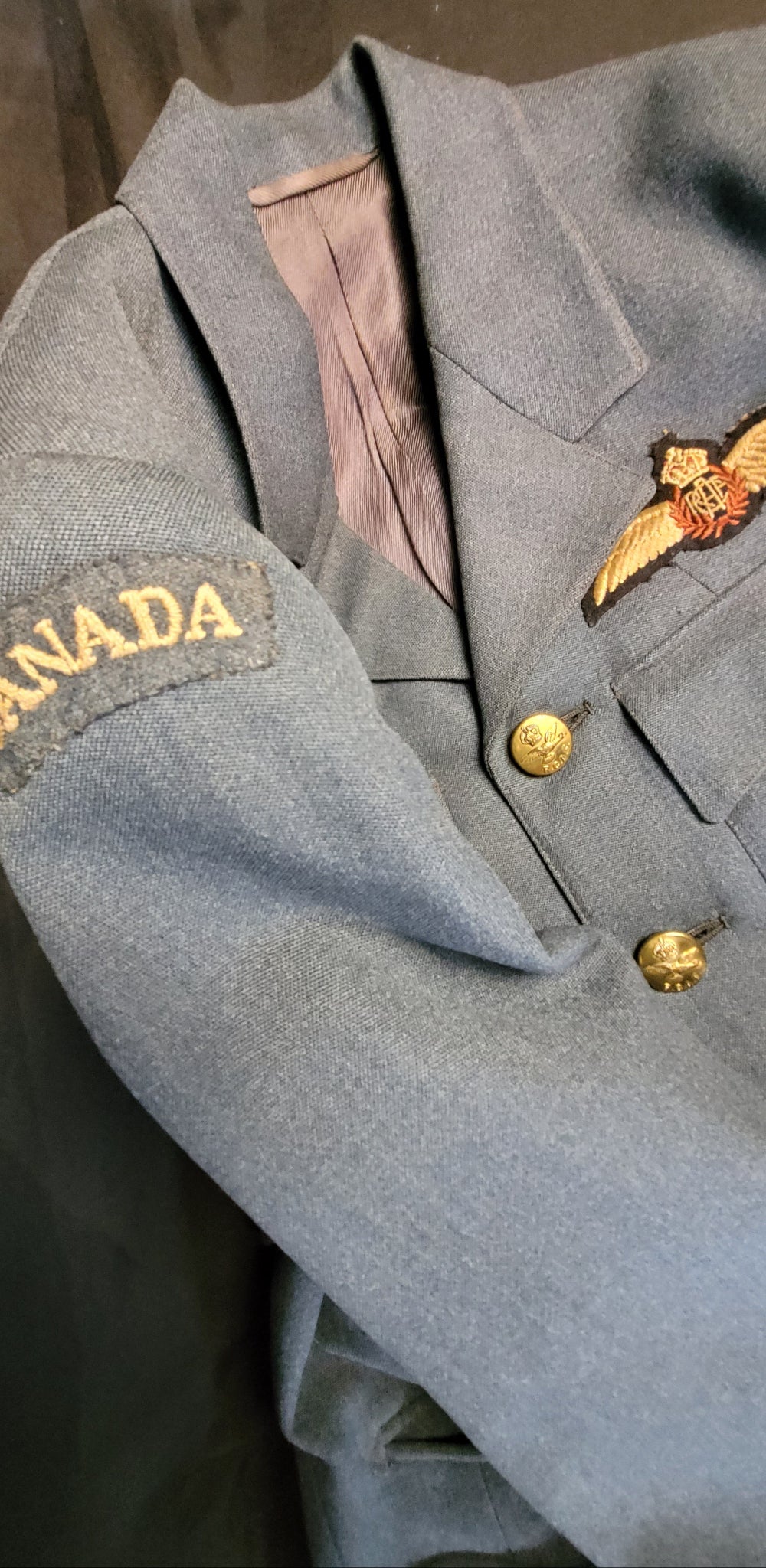 RCAF Pilot Officer service dress tunic Steeves 2
