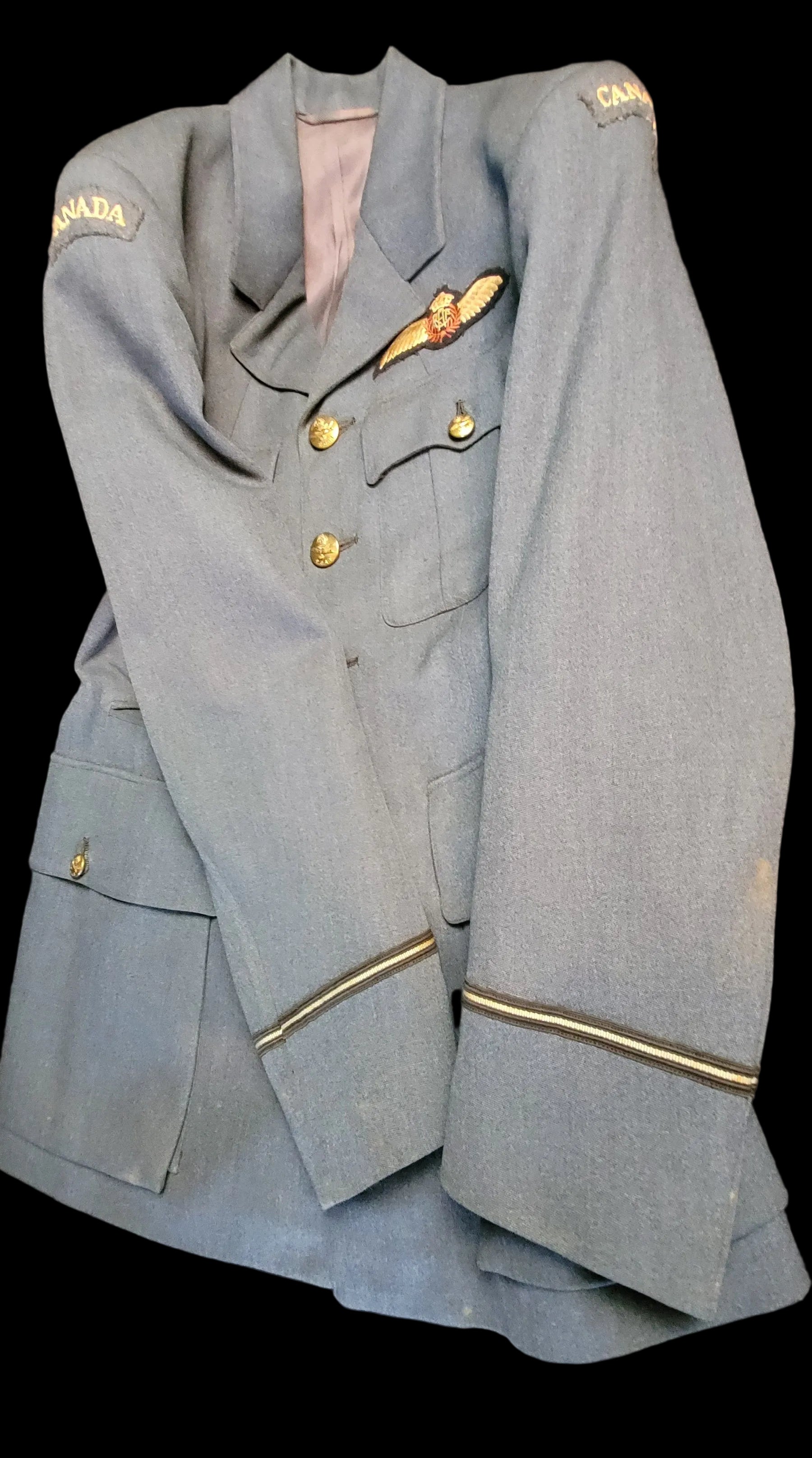 RCAF Pilot Officer service dress tunic Steeves 5
