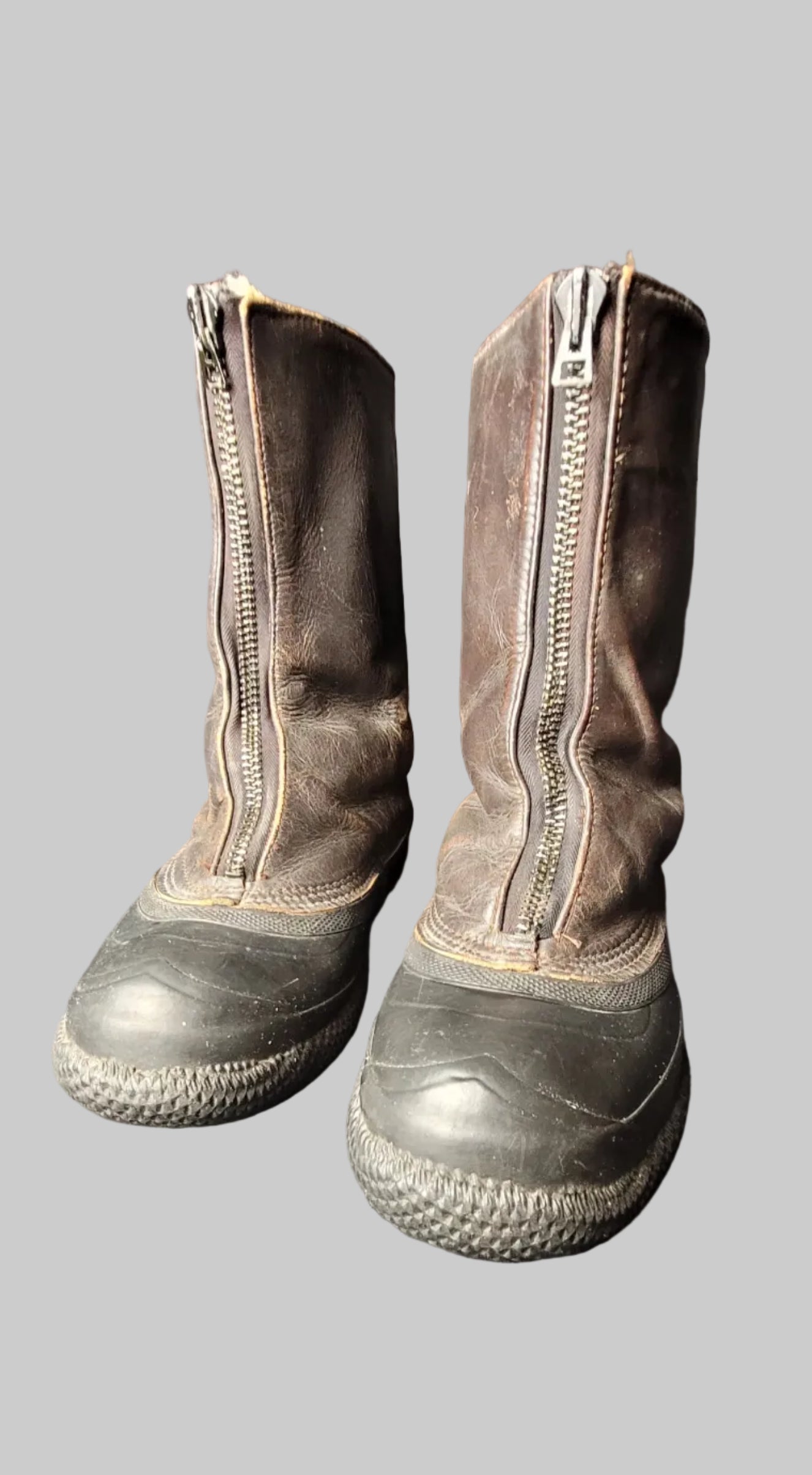 RCAF RAF BCATP flight boots leather rubber 1