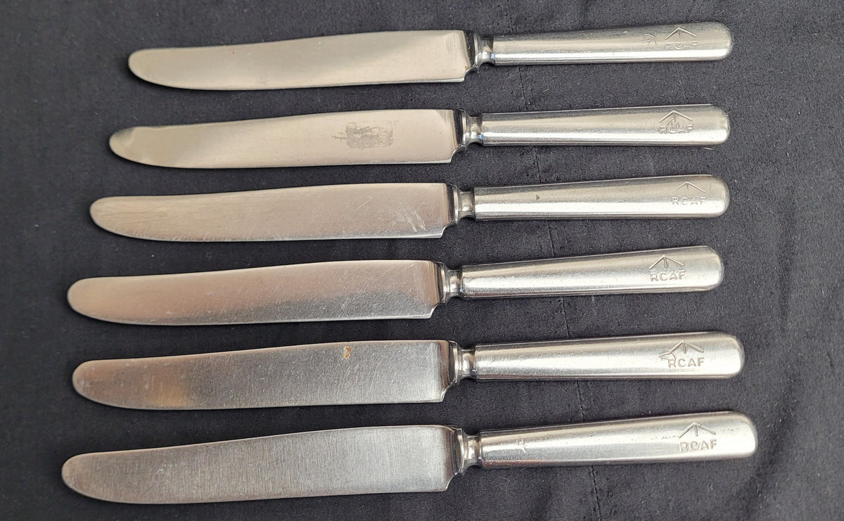 RCAF mess hall dinner knives knife