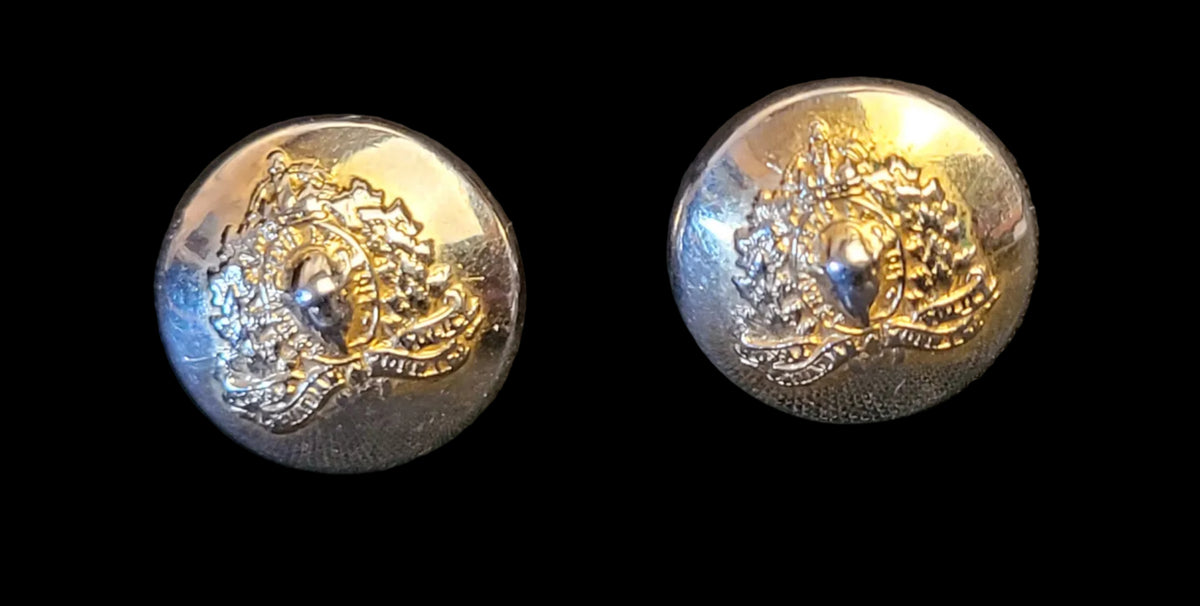 RCMP Royal Canadian Mounted Police Cap Buttons 8mm 1