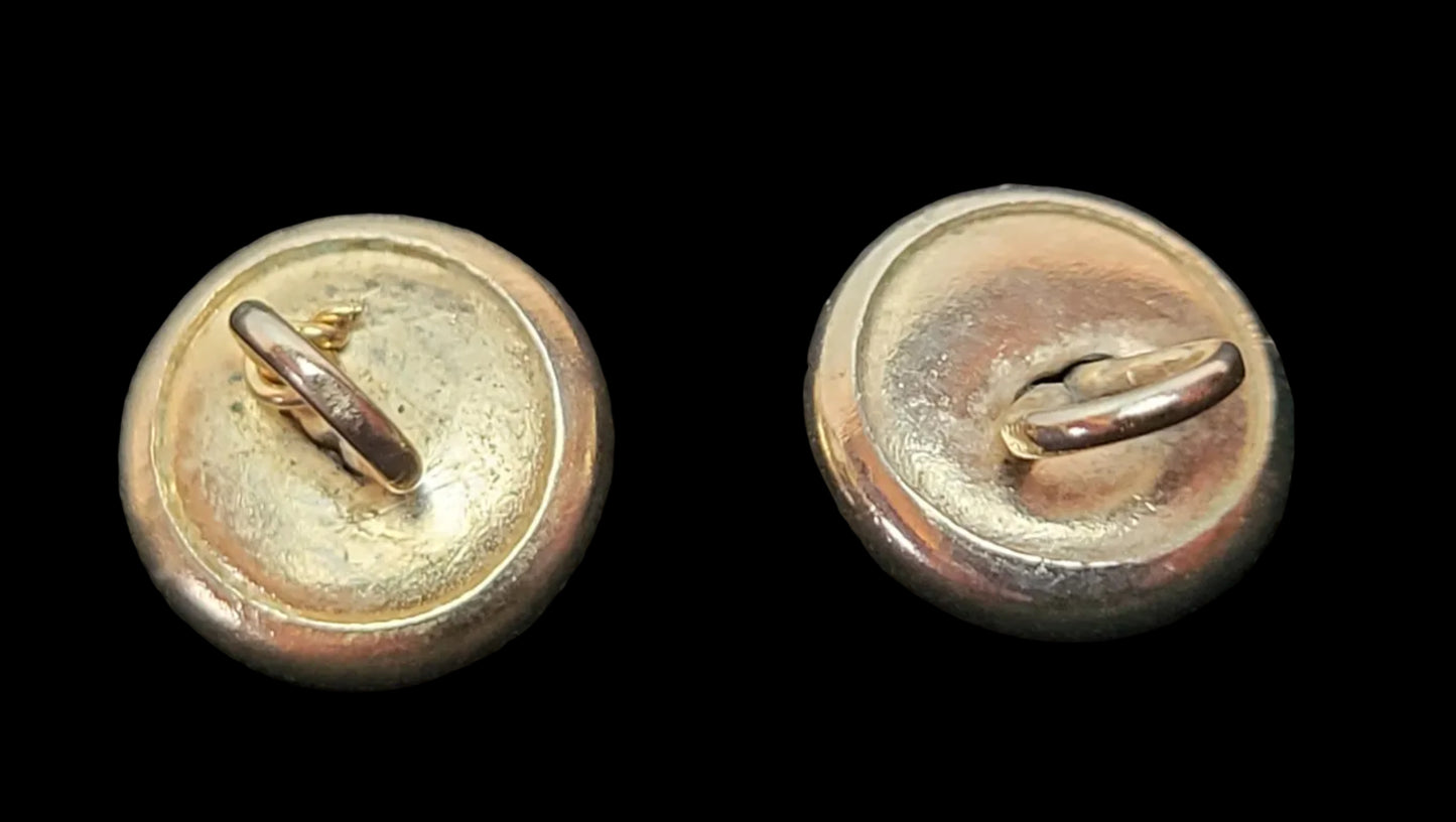 RCMP mounted police cap buttons WW2 1