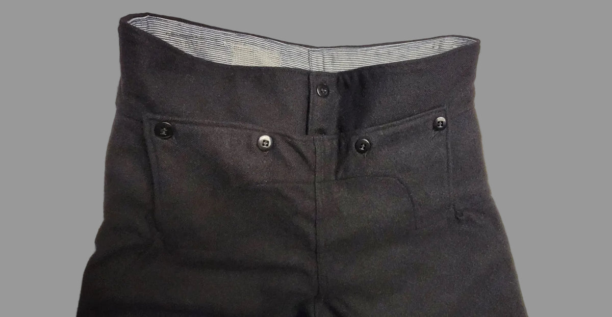 RCN Royal Canadian Navy wool bell bottom trousers 1