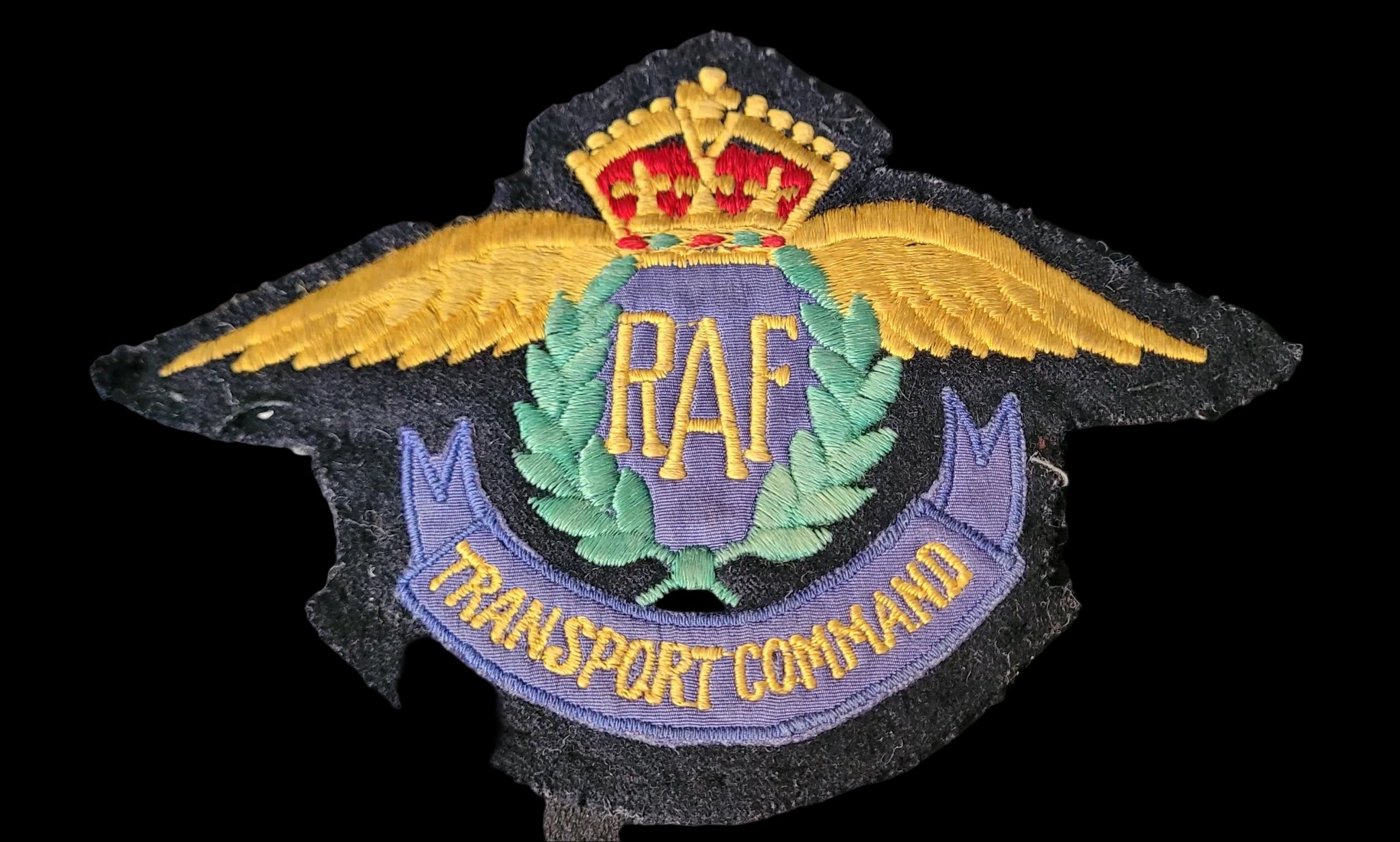 Royal Air Force RAF Transport Command Patch – Broad Arrow Militaria