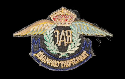 Royal Air Force RAF Transport Command Patch Back