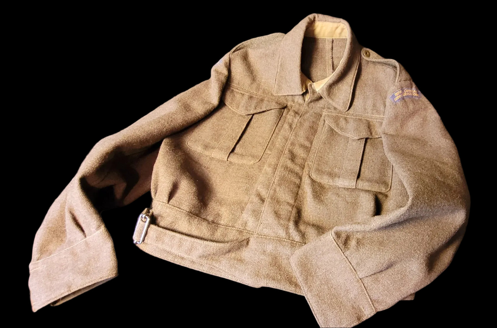 Royal Canadian Army Service Corps Battle Dress