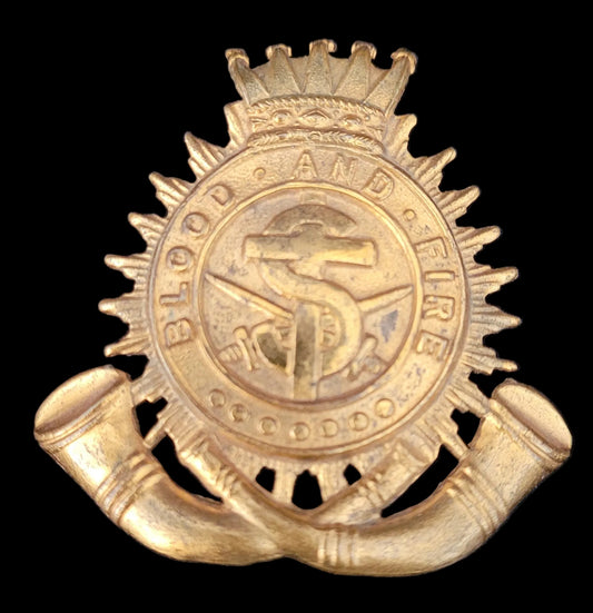 Salvation Army "Blood and Fire" Cap Badge