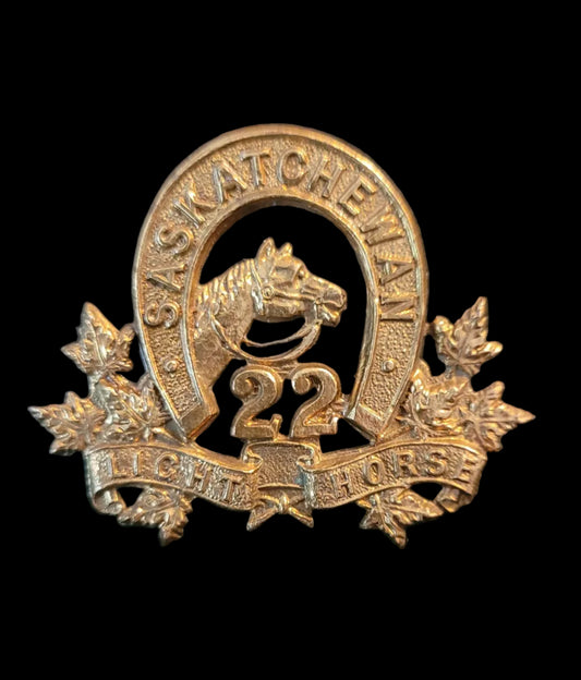 Saskatchewan Light Horse badge