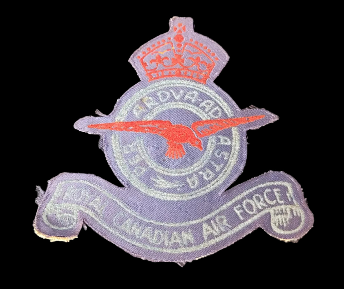 The Standard Patch of the Royal Canadian Air Force RCAF in Different Colours