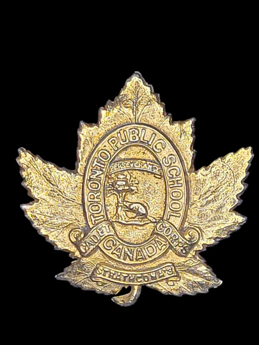 Toronto Public School Cadet Corps Cap Badge