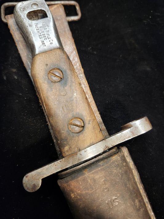 U.S. Surcharged Ross Rifle Bayonet