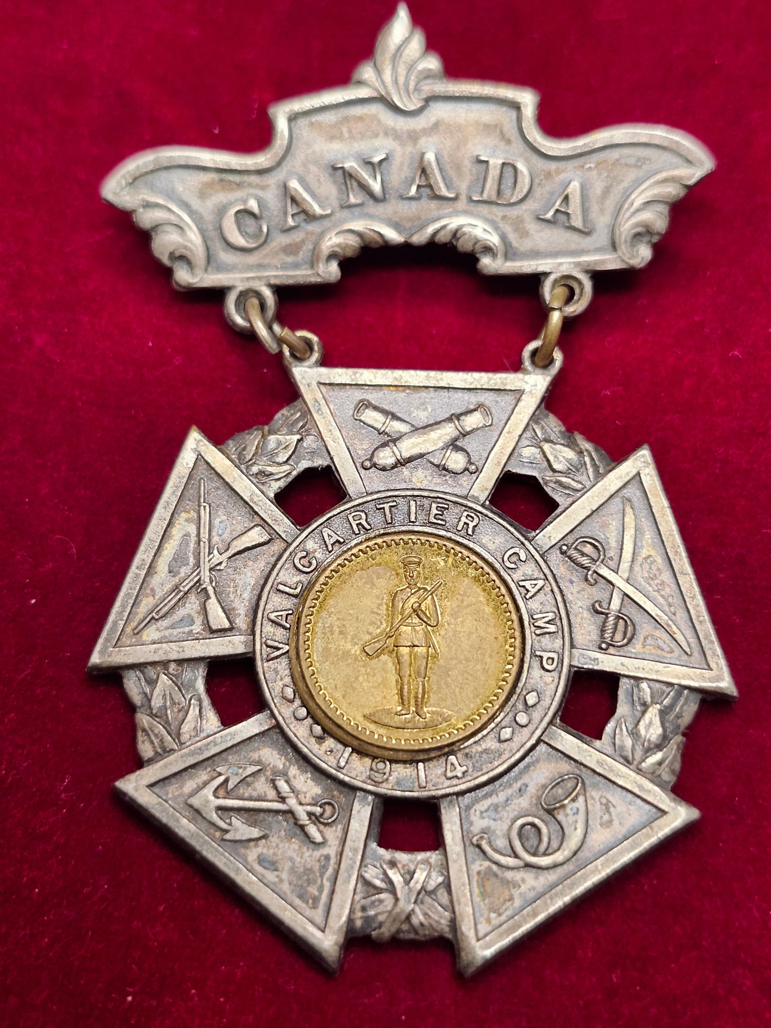 Valcartier Camp Medal