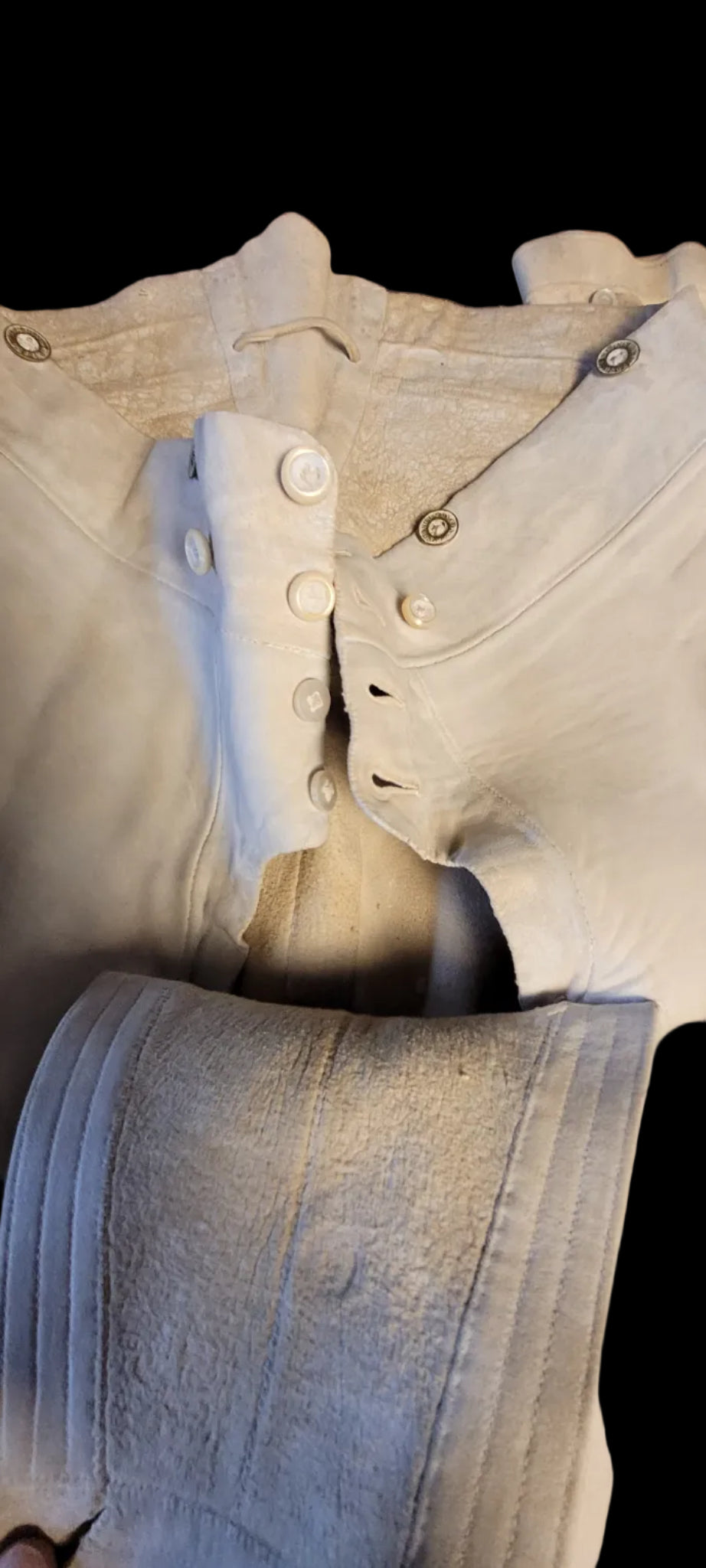 Victorian/Edwardian Household Cavalry Officer's Leather Breeches