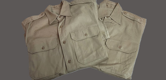Vietnam Era U.S. Army shirts Specialist 4th Class 15 32