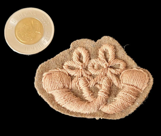 WW1 - Scarce Bugler Proficiency Trade Badge for Rifle Regiments - Heavily Padded