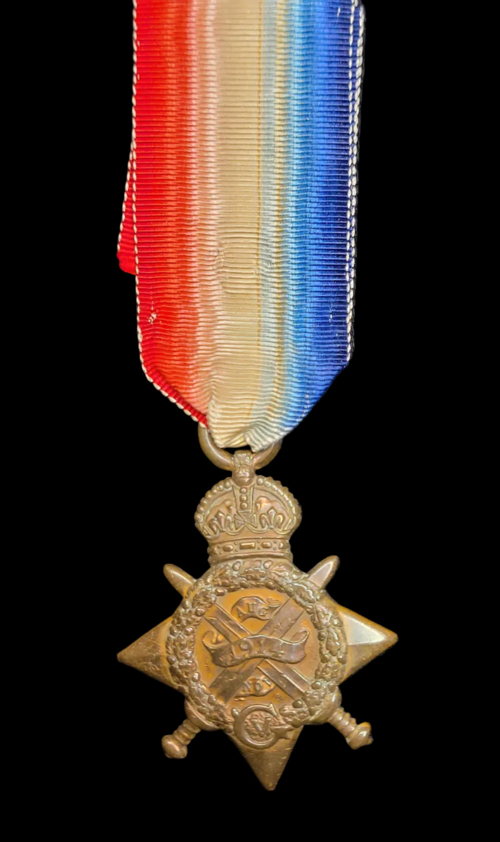 WW1 1914 Star to British Soldier Private James Conway, Royal Scots Fusiliers