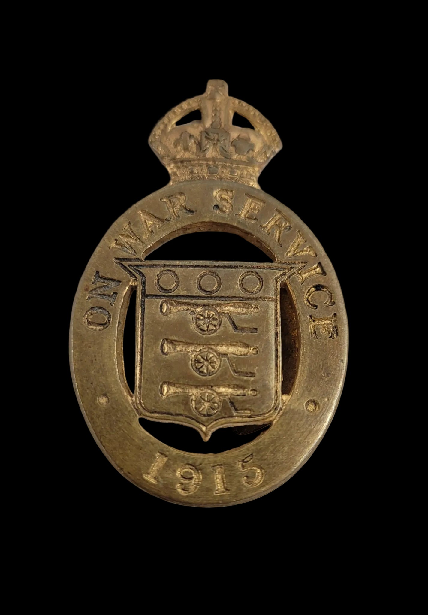 WW1 British "On War Service" Badge