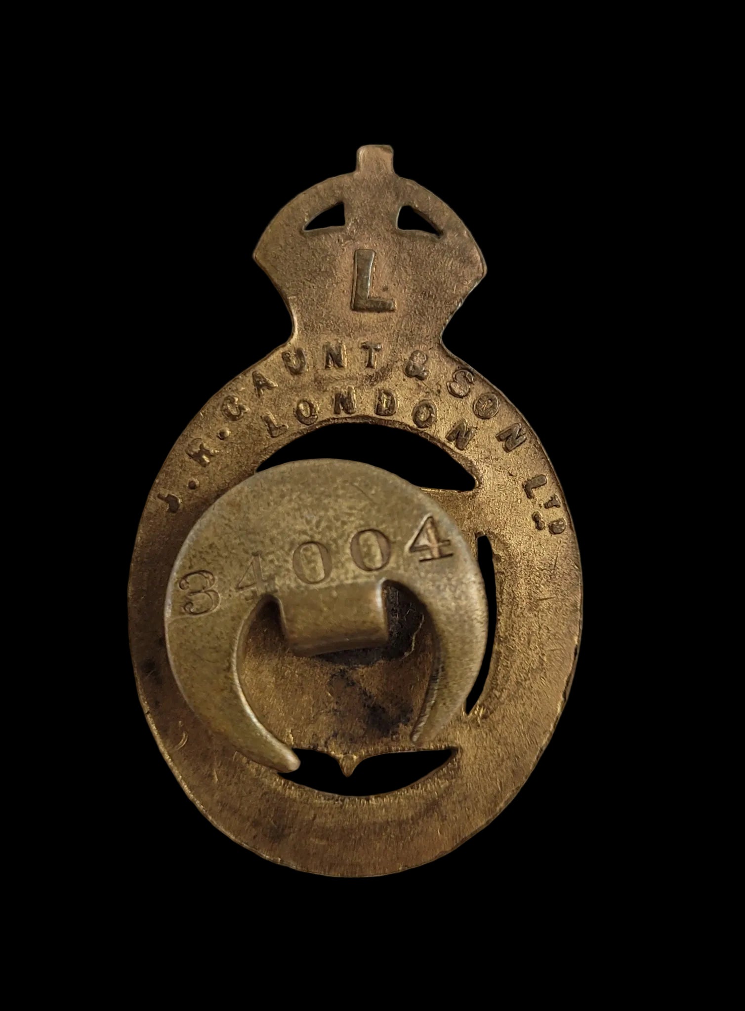 WW1 British "On War Service" Badge Obverse