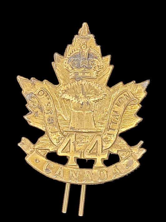 WW1 CEF 44th Battalion (Manitoba) Cap Badge