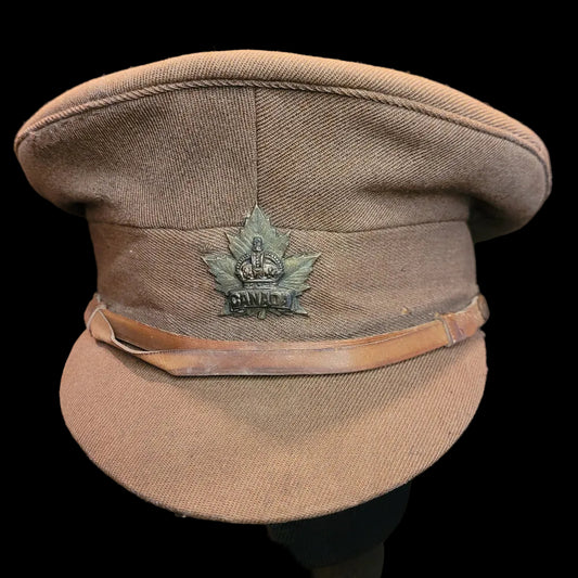 WW1 CEF Officer's Service Dress Cap, Royal Naval Air Service RNAS Cadet