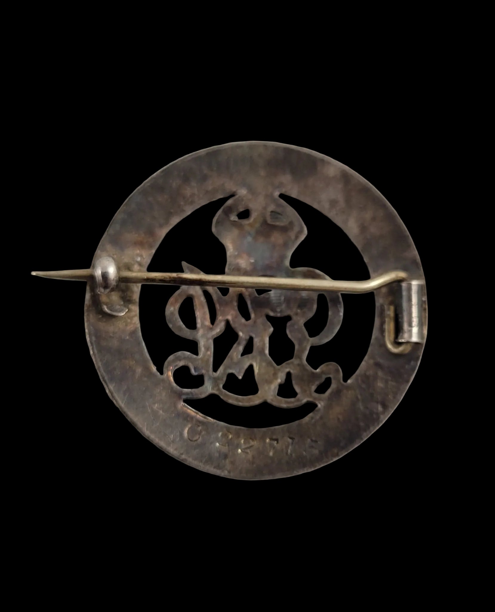 WW1 Canadian Silver War (Services Rendered) Badge Obverse