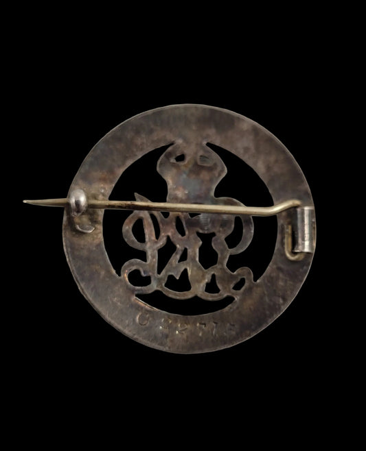 WW1 Canadian Silver War (Services Rendered) Badge Obverse
