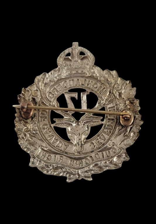 WW1 Cap Badge to the 17th Battalion Seaforth Highlanders of Canada Obvere