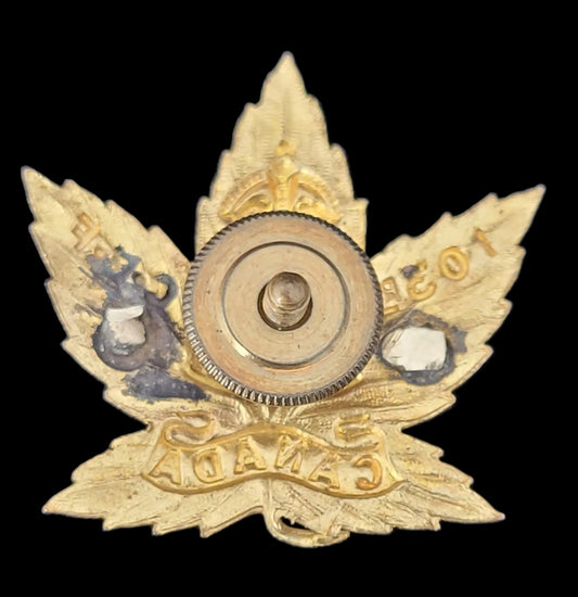 WW1 Cap Badge to the Canadian 103rd Battalion obverse