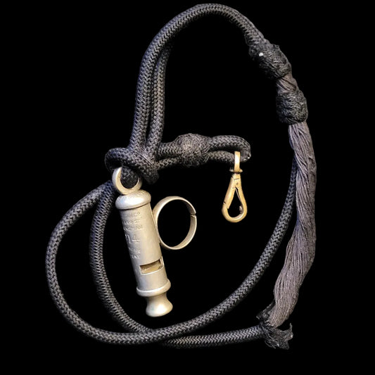 WW1 Cavalry Officer's Whistle - 1914 dated and Broad Arrowed