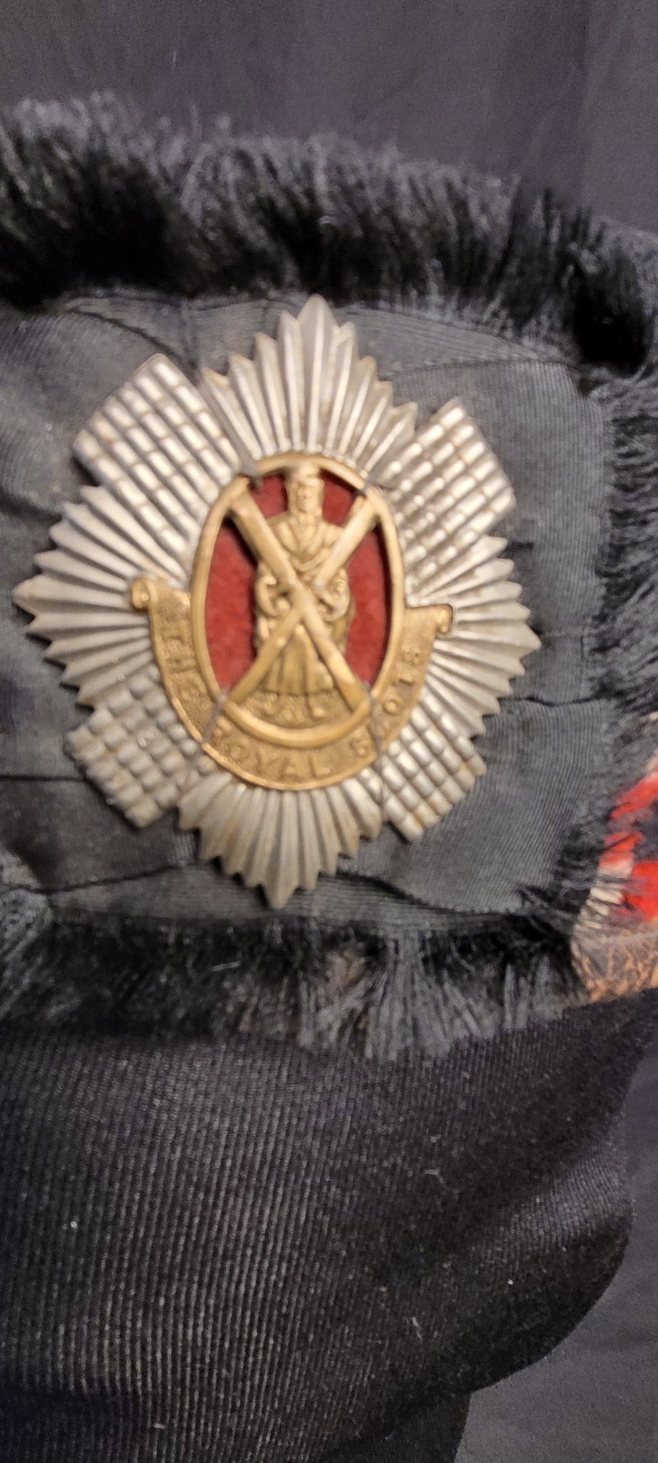 WW1 Glengarry badged to the Royal Scots 2
