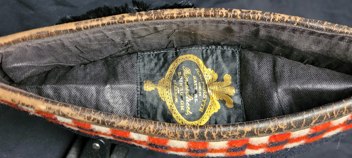 WW1 Glengarry badged to the Royal Scots 6