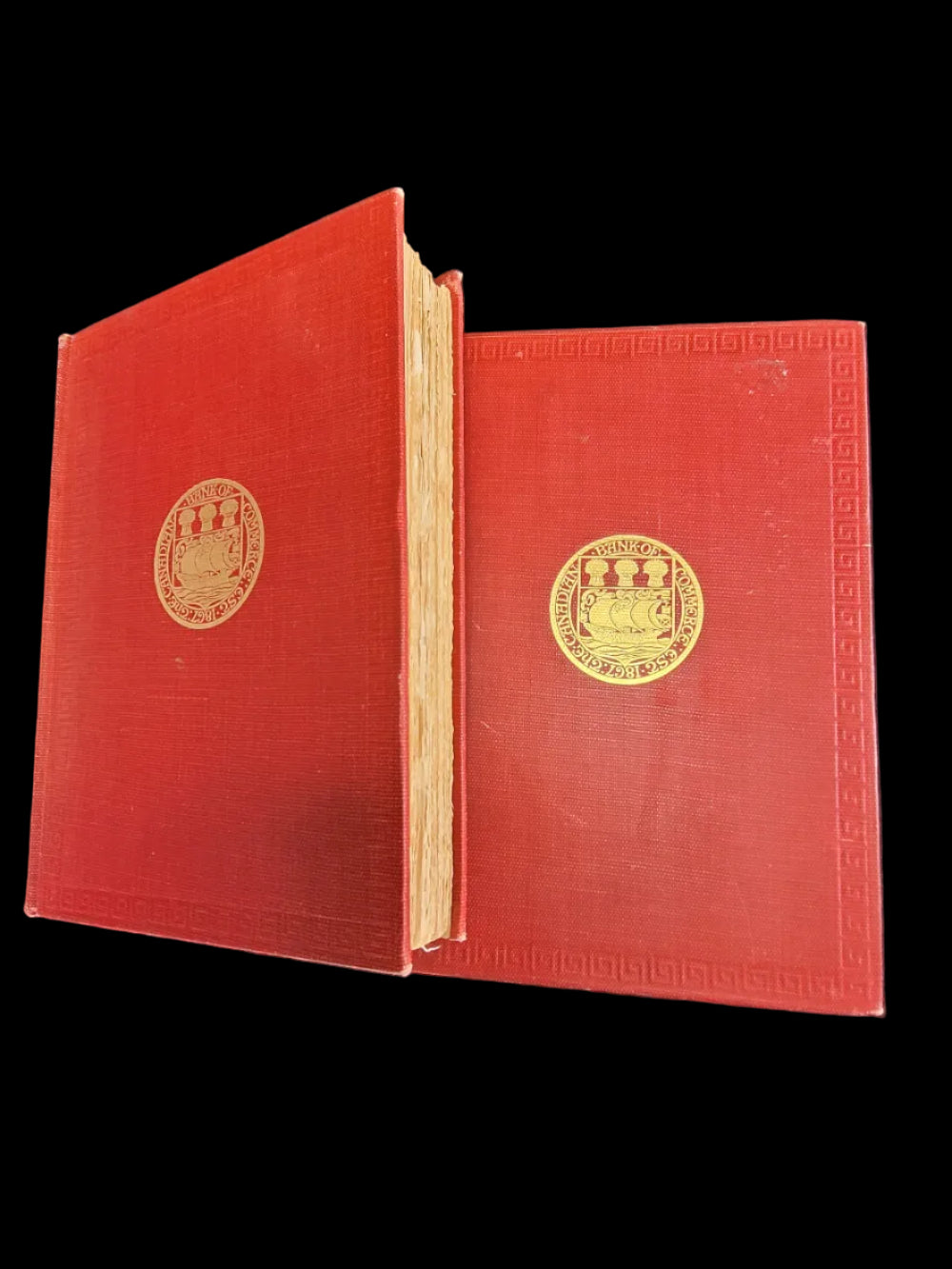 WW1 "Letters From the Front" by the Canadian Imperial Bank of Commerce. Two volume set.