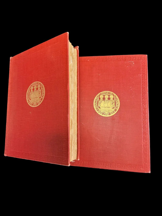 WW1 "Letters From the Front" by the Canadian Imperial Bank of Commerce. Two volume set.