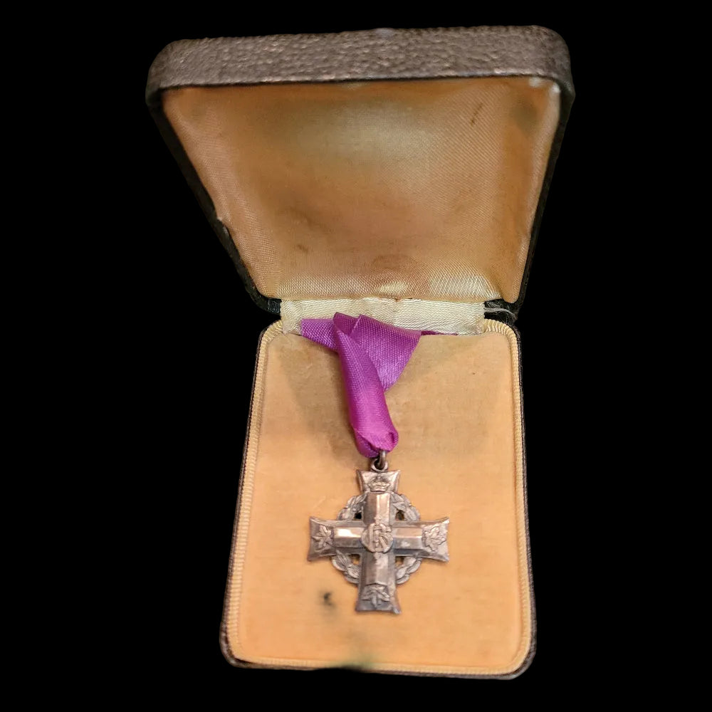 WW1 Memorial Cross to Private Fred Veley, 4th Battalion