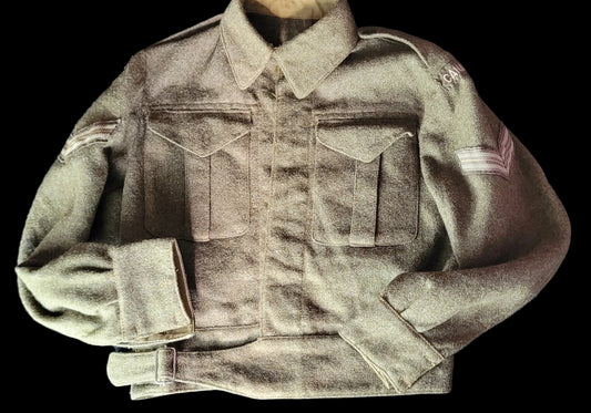 WW2 - Canadian Battle Dress with Corporal Rank