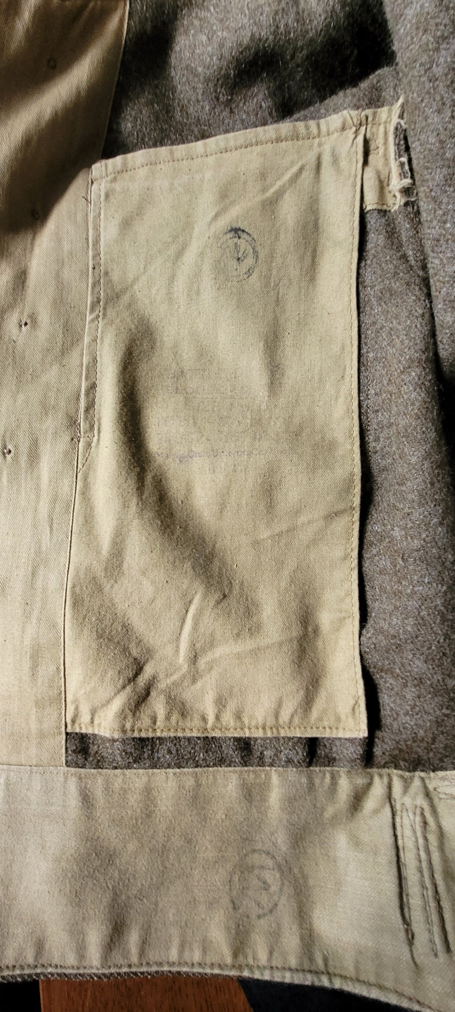 WW2 - Canadian Battle Dress with Corporal Rank maker mark