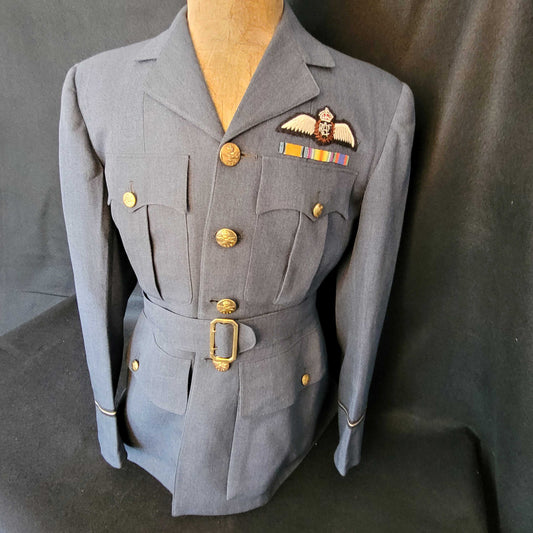 WW2 - Two Named RCAF Service Dress  Uniforms to RFC veteran W.B. Crealock