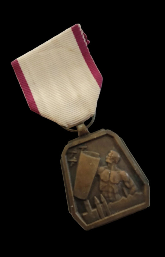 WW2 Air Raid Defense Metal 1939-1945, Belgium 