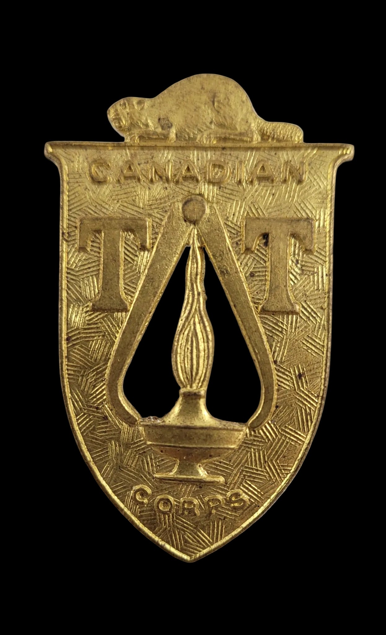WW2 Cap Badge to the Canadian Technical Training Corps (CTTC)
