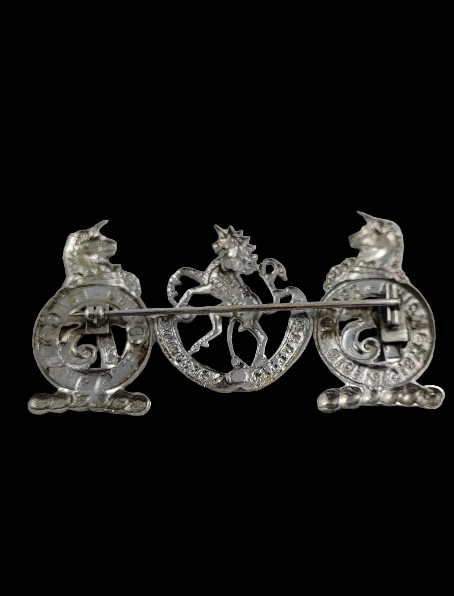 WW2 GGHG or Mississauga Horse Sweetheart Pin Obverse