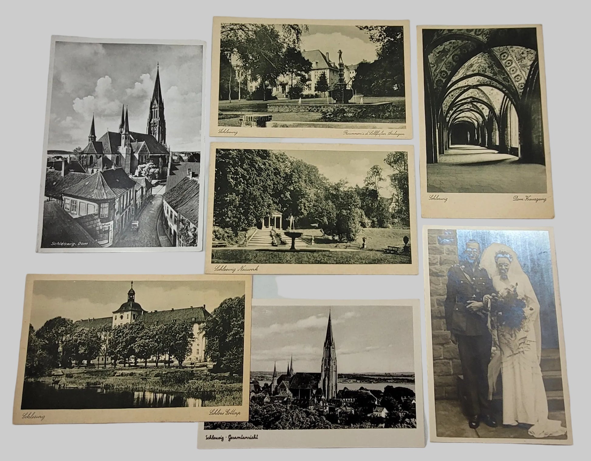 WW2 RAF Regiment Grouping - Postcards