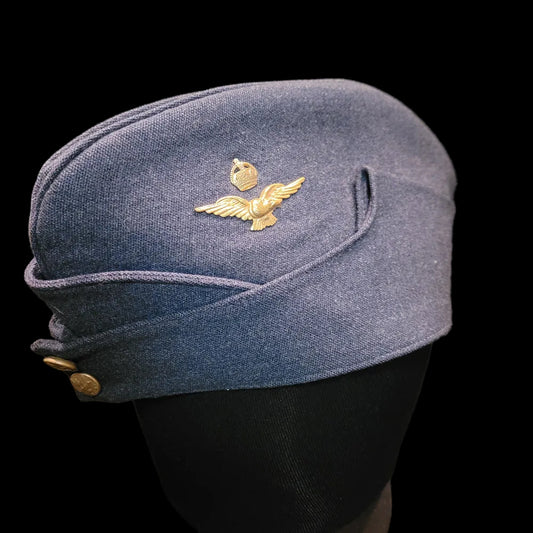 WW2 Royal Canadian Air Force RCAF Officer's Side Cap, Palter Cap Co.